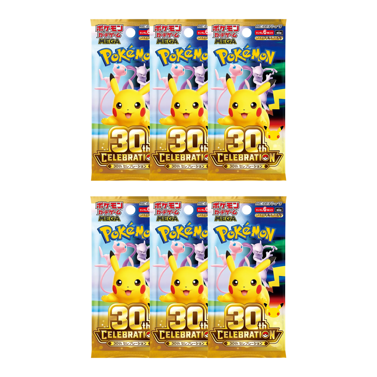 30th Celebration JP - 6 Pack Bundle