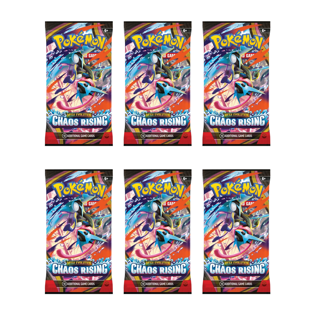 Chaos Rising - 6 Pack Bundle POTENTIALLY TAMPERED WITH!