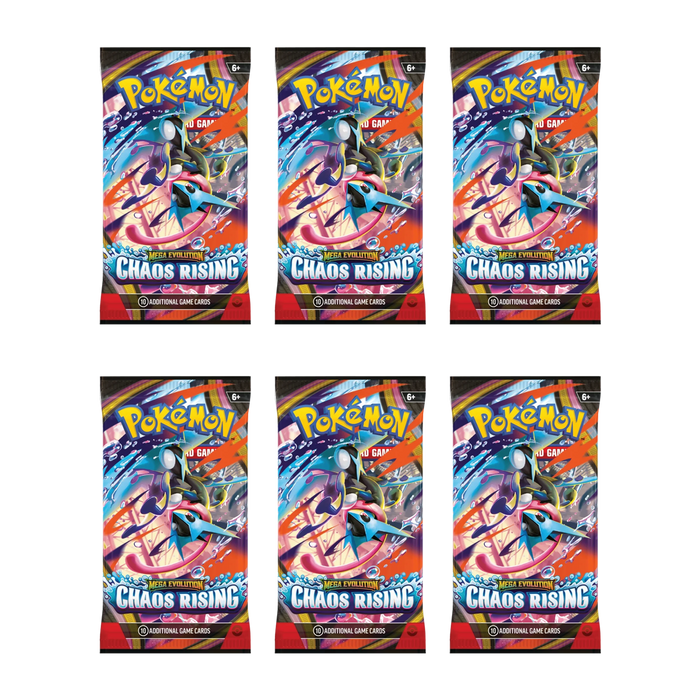 Chaos Rising - 6 Pack Bundle POTENTIALLY TAMPERED WITH!