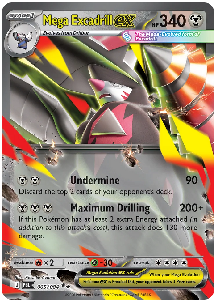 Mega Excadrill ex
